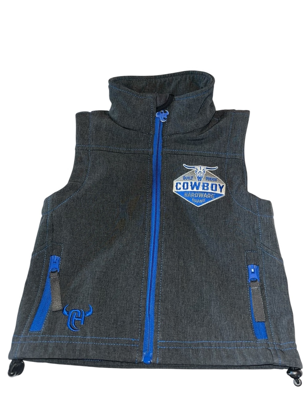 Cowboy Hardware Vest - Size 2T